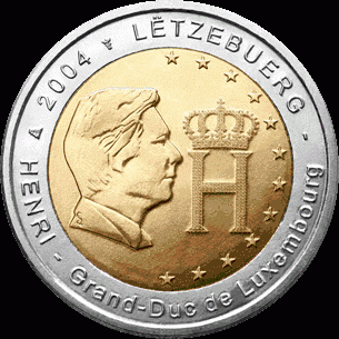 Luxemburg 2 euro 2004 Monogram Henri UNC